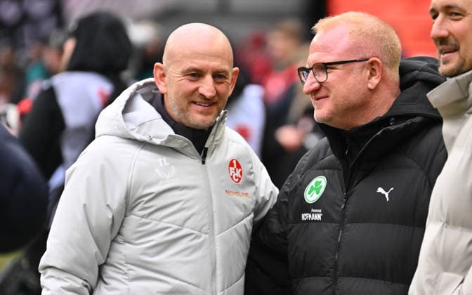 14 02 2026 Soccer Season 2025 2026 2 Soccer Bundesliga 22 Matchday 1 FC Kaiserslautern FCK Rote Teufel SpVgg Greuther Fürth SGF Kleeblatt Sportfoto Zink xwoxzix DFL regulations prohibit any use of photographs as image sequences and or quasi video only for editorial use Torsten Lieberknecht Trainer 1 FC Kaiserslautern FCK Heiko Vogel Trainer SpVgg Greuther Fürth