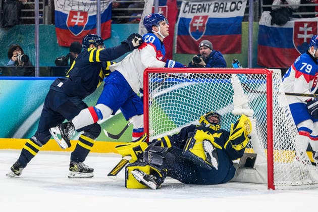 260214 Goaltender Jacob Markström of Sweden in the men s Ice hockey, Eishockey game between Sweden and Slovakia during day 8 of the 2026 Winter Olympics on February 14, 2026 in Milan. Photo: Carl Sandin BILDBYRAN kod CS CS0879 ishockey ice hockey Olympic Games, Olympische Spiele, Olympia, OS olympics winter olympics os ol olympiska spel vinter-os olympiske leker milano cortina 2026 milan cortina 2026 milano cortina 2026 olympic games milano cortina 2026 winter olympic games milano cortina-os milano cortina-ol vinter-ol 8 bbeng sverige sweden slovakien slovakia *** 260214 Goaltender Jacob Markström of Sweden in the men s ice hockey game between Sweden and Slovakia during day 8 of the 2026 Winter Olympics on February 14, 2026 in Milan Photo Carl Sandin BILDBYRAN kod CS CS0879 ishockey ice hockey olympic games olympics winter olympics os ol olympiska spel vinter os olympiske leker milano cortina 2026 milan cortina 2026 milano cortina 2026 olympic games milano cortina 2026 winter olympic games milano cortina os milano cortina ol vinter ol 8 bbeng sverige sweden slovakien slovakia  Copyright: CARLxSANDIN BB260214CS034