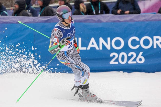 GIOCHI OLIMPICI - Olimpiadi Invernali Milano-Cortina 2026 - Alpine Skiing Men s Giant Slalom Joan Verdu (AND) Bormio Italy  Copyright: xIPAxSport ABACAx
