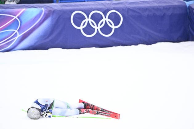 BORMIO, ITALY 20260214 Lucas Pinheiro Braathen, Brazil, at the finish line after the second run of the men s giant slalom at Stelvio Ski Center in Bormio, Italy. *** The image is included in the SPORTS PACKAGE. For others PAYMENT IMAGE *** BORMIO ITALY x10080x *** BORMIO, ITALY 20260214 Lucas Pinheiro Braathen, Brazil, at the finish line after the second run of the men s giant slalom at Stelvio Ski Center in Bormio, Italy The image is included in the SPORTS PACKAGE For others PAYMENT IMAGE BORMIO ITALY x10080x  Copyright: xFredrikxSandberg TTx 2026 OLYMPICS ALPINE MEN S GIANT SLALOM