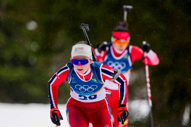 Winter Olympics in Milan Cortina 2026 Anterselva, Italy 20260214. Marthe Krakstad Johansen from Norway during the 7.5 km sprint women s biathlon at the Winter Olympics in Milano Cortina 2026. Photo: Heiko Junge NTB Anterselva Italy EDITORIAL USE ONLY. RESTRICTED USE FOR BETTING COMPANIES Ref:_SPORhoCLANwTs8.jpg *** Winter Olympics in Milan Cortina 2026 Anterselva, Italy 20260214 Marthe Krakstad Johansen from Norway during the 7 5 km sprint women s biathlon at the Winter Olympics in Milano Cortina 2026 Photo Heiko Junge NTB Anterselva Italy EDITORIAL USE ONLY RESTRICTED USE FOR BETTING COMPANIES  Copyright: xHeikoxJungex xNTBx