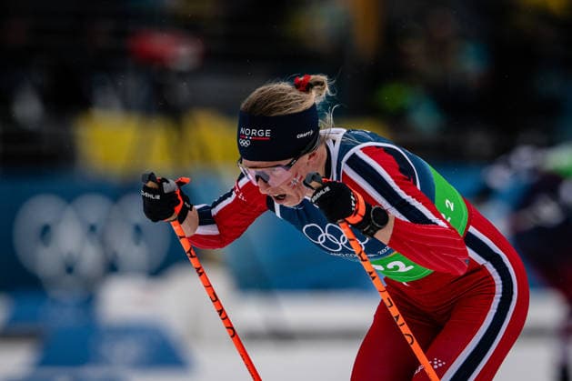 Astrid Oeyre Slind ( Norwegen )competes in the Womens 4 x 7.5 km Relay cross-country skiing event at the Olympic Winter games, Winterspiele,Spiele, Summer games Milano Cortina 2026 at the Tesero Cross-Country Skiing Stadium, Tesero, Italy, on February 14, 2026 in Aktion beim 4 x 7,5 km Staffelrennen der Frauen im Skilanglauf bei den Olympischen Winterspielen Milano Cortina 2026 im Tesero Cross-Country Skiing Stadium, Tesero, Italien, am 14. Februar 2026. *** Astrid Oeyre Slind Norway competes in the Womens 4 x 7 5 km Relay cross country skiing event at the Olympic Winter Games Milano Cortina 2026 at the Tesero Cross Country Skiing Stadium, Tesero, Italy, on February 14, 2026 in action at the Womens 4 x 7.5 km Relay cross country skiing event at the Olympic Winter Games Milano Cortina 2026 at the Tesero Cross Country Skiing Stadium, Tesero, Italy, on February 14, 2026 Copyright: HMBxMedia MarcxNiemeyer