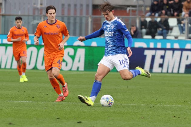 Como™s Nico Paz during the Serie A soccer match between Como and Fiorentina at the Giuseppe Sinigaglia stadium in Como, north Italy - February 14, 2026 - Soccer.  Copyright: xAntonioxSaia LaPressex