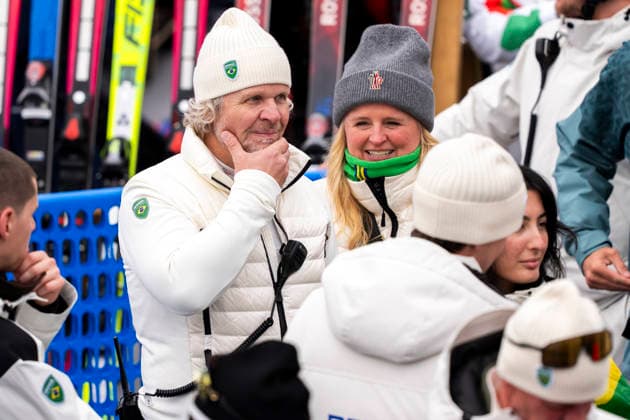 Winter Olympics Milan Corina 2026 Olympics 2026 Bormio, Italy 20260214. Bjorn Braathen, the father of Lucas Pinheiro Braathen from Brazil after alpine skiing Lucas Pinheiro Braathen won Olympic gold in the men s giant slalom at the Winter Olympics in Milan Cortina 2026. Photo: Cornelius Poppe NTB Bormio Italy EDITORIAL USE ONLY. RESTRICTED USE FOR BETTING COMPANIES Ref:_SPOgoHEFTQwTzo.jpg *** Winter Olympics Milan Corina 2026 Olympics 2026 Bormio, Italy 20260214 Bjorn Braathen, the father of Lucas Pinheiro Braathen from Brazil after alpine skiing Lucas Pinheiro Braathen won Olympic gold in the men s giant slalom at the Winter Olympics in Milan Cortina 2026 Photo Cornelius Poppe NTB Bormio Italy EDITORIAL USE ONLY RESTRICTED USE FOR BETTING COMPANIES  Copyright: xCorneliusxPoppex xNTBx