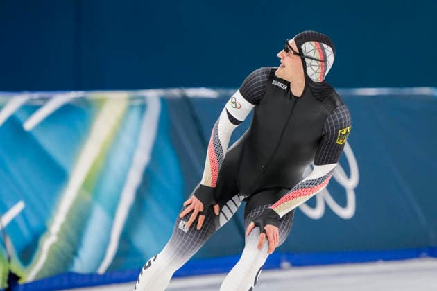 2026-02-14 - Milano Cortina 2026 Winter Olympics 500m Men MILAN, ITALY - FEBRUARY 14: Moritz Klein of Germany during the 500m Men of the Milano Cortina 2026 Winter Olympics at the Milano Speed skating, Eisschnelllauf Arena on February 14, 2026 in Milan, Italy Milan Milano Speed Skating Arena Italy Content not available for redistribution in The Netherlands directly or indirectly through any third parties. Copyright: xAndrexWeeningx