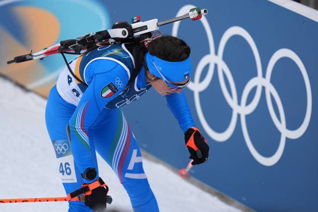 Italy ™s WIERER Dorothea during Biathlon Women s 7,5 km Individual at Antholz-Anterselva Biathlon Arena at the Milano Cortina 2026 Winter Olympics, in Anterselva (Italy) February 14 , 2026 (Spada LaPresse)  Copyright: xSpada LaPressex