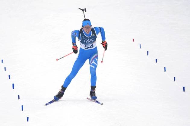 Olympics Winter Games Milano Cortina 2026. Lisa Vittozzi (ITA) Biathlon 7.5 km sprint women’s Anterselva(ITA) 14 02 2026 foto IPP Pentaphoto Giovanni Auletta italy ITALY  Copyright: xR4924_italyphotopressx