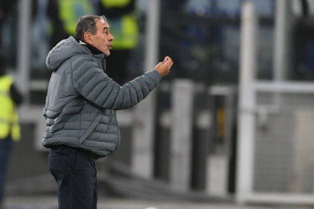 Maurizio Sarri head coach of SS Lazio during the match of 25th day of the Serie A Championship between S.S.Lazio and Atalanta at the Olimpico Stadium on Feb 14, 2026 in Rome, Italy. during SS Lazio vs Atalanta BC, Italian soccer Serie A match in Rome, Italy, February 14 2026  Copyright: xRobertoxRamaccia IPAxSportx xipa-agency.netx xx IPA_71502961 IPA_Agency_IPA71502961