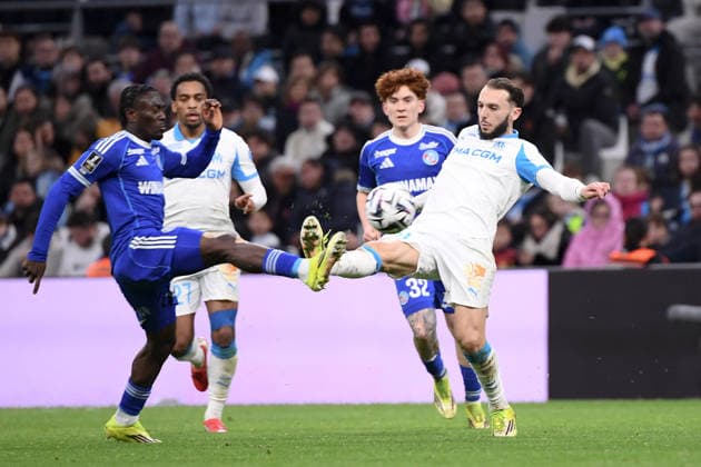 Olympique de Marseille v RC Strasbourg Alsace - Ligue 1 McDonald s 2025 2026 09 Amine GOUIRI (om) during the Ligue 1 McDonald s match between Marseille and Strasbourg at Stade Velodrome on February 14, 2026 in Marseille, France. Marseille France  Copyright: xFEPx 776348289