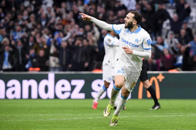 Olympique de Marseille v RC Strasbourg Alsace - Ligue 1 McDonald s 2025 2026 09 Amine GOUIRI (om) during the Ligue 1 McDonald s match between Marseille and Strasbourg at Stade Velodrome on February 14, 2026 in Marseille, France. Marseille France  Copyright: xFEPx 776348289