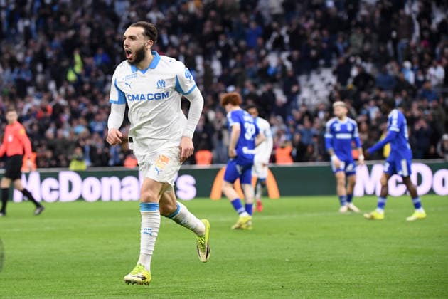 Olympique de Marseille v RC Strasbourg Alsace - Ligue 1 McDonald s 2025 2026 09 Amine GOUIRI (om) during the Ligue 1 McDonald s match between Marseille and Strasbourg at Stade Velodrome on February 14, 2026 in Marseille, France. Marseille France  Copyright: xFEPx 776348289