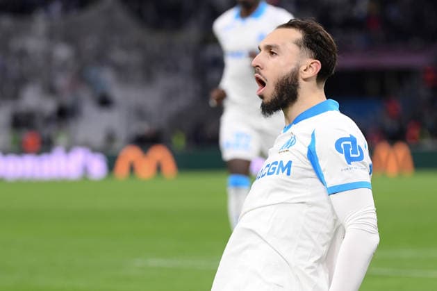 Olympique de Marseille v RC Strasbourg Alsace - Ligue 1 McDonald s 2025 2026 09 Amine GOUIRI (om) during the Ligue 1 McDonald s match between Marseille and Strasbourg at Stade Velodrome on February 14, 2026 in Marseille, France. Marseille France  Copyright: xFEPx 776348289