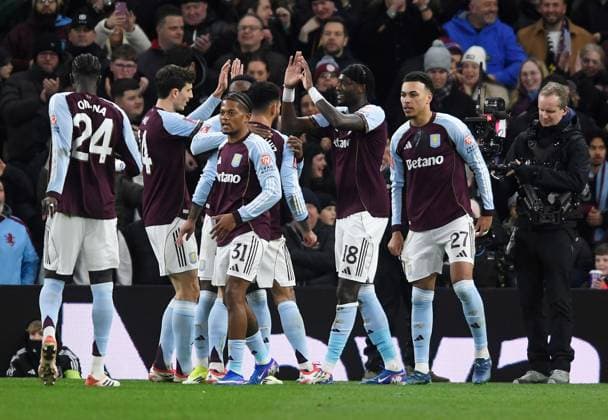 Tammy Abraham of Aston Villa celebrates scoring 1-0 Aston Villa v Newcastle United, Emirates FA Cup, Fourth Round, Football, Villa Park, Birmingham, UK - 14 Feb 2026Birmingham Villa Park United Kingdom EDITORIAL USE ONLY No use with unauthorised audio, video, data, fixture lists, club league logos or live services. Online in-match use limited to 120 images, no video emulation. No use in betting, games or single club league player publications. Copyright: xAlanxWalter Shutterstockx 16608496v