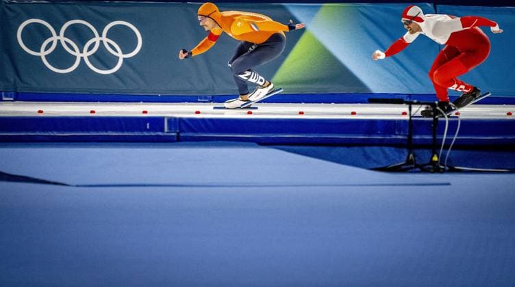 MILAN - Sebas Diniz in action in the 500 meters at the men s long track Speed skating, Eisschnelllauf final Milano Speed Skating Stadium Olympic Winter games, Winterspiele,Spiele, Summer games Milan Cortina 2026 ROBIN UTRECHT ANP netherlands out - belgium out xVIxxIVx 550691683 originalFilename: 550691683.jpg