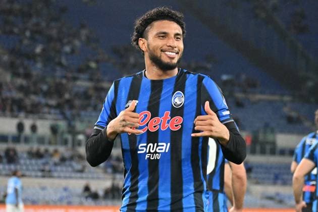 Foto IPP Felice De Martino Roma 14 02 2026 Calcio Campionato serie A 2025-2026 Lazio - Atalanta Nella foto: Esultanza dopo il gol di Éderson Italy Photo Press World Copyright Roma italy Italia ITALY  Copyright: xR4924_italyphotopressx