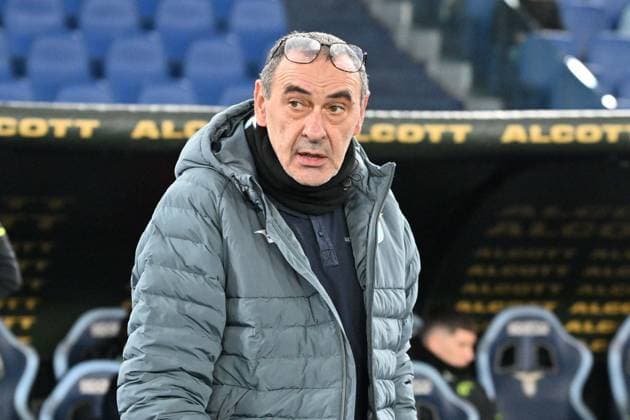 Foto IPP Felice De Martino Roma 14 02 2026 Calcio Campionato serie A 2025-2026 Lazio - Atalanta Nella foto: Maurizio Sarri Italy Photo Press World Copyright Roma italy Italia ITALY  Copyright: xR4924_italyphotopressx