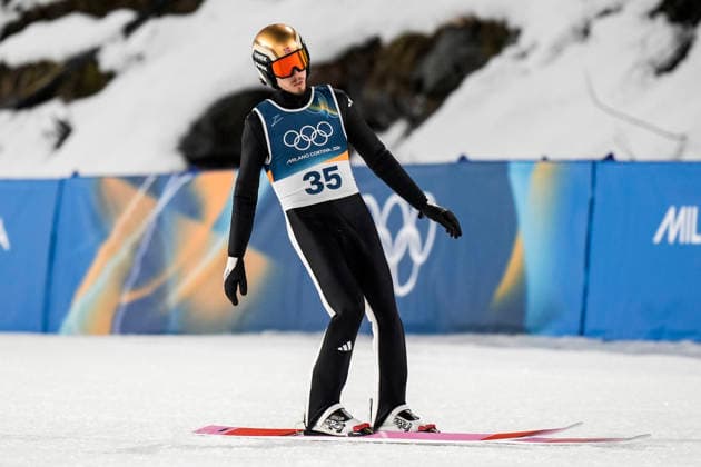 Winter Olympics in Milan Cortina 2026 Val di Fiemme, Italy 20260214. Johann Andre Forfang during the 2nd round of the men s large hill jump at the Predazzo Ski jumping, Skispringen, Ski, nordisch Stadium during the Winter Olympics in Milano Cortina 2026. Photo: Terje Pedersen NTB Val di Fiemme Italy EDITORIAL USE ONLY. RESTRICTED USE FOR BETTING COMPANIES Ref:_SPOs_5SxvDXBSI.jpg *** Winter Olympics in Milan Cortina 2026 Val di Fiemme, Italy 20260214 Johann Andre Forfang during the 2nd round of the men s large hill jump at the Predazzo Ski Jumping Stadium during the Winter Olympics in Milan Cortina 2026 Photo Terje Pedersen NTB Val di Fiemme Italy EDITORIAL USE ONLY RESTRICTED USE FOR BETTING COMPANIES  Copyright: xTerjexPedersenx xNTBx