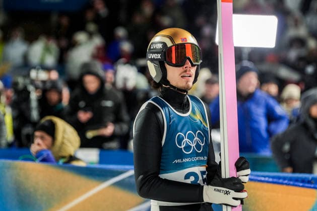 Winter Olympics in Milan Cortina 2026 Val di Fiemme, Italy 20260214. Johann Andre Forfang during the 2nd round of the men s large hill jump at the Predazzo Ski jumping, Skispringen, Ski, nordisch Stadium during the Winter Olympics in Milano Cortina 2026. Photo: Terje Pedersen NTB Val di Fiemme Italy EDITORIAL USE ONLY. RESTRICTED USE FOR BETTING COMPANIES Ref:_SPOAZjPHFAeq0c.jpg *** Winter Olympics in Milan Cortina 2026 Val di Fiemme, Italy 20260214 Johann Andre Forfang during the 2nd round of the men s large hill jump at the Predazzo Ski Jumping Stadium during the Winter Olympics in Milan Cortina 2026 Photo Terje Pedersen NTB Val di Fiemme Italy EDITORIAL USE ONLY RESTRICTED USE FOR BETTING COMPANIES  Copyright: xTerjexPedersenx xNTBx