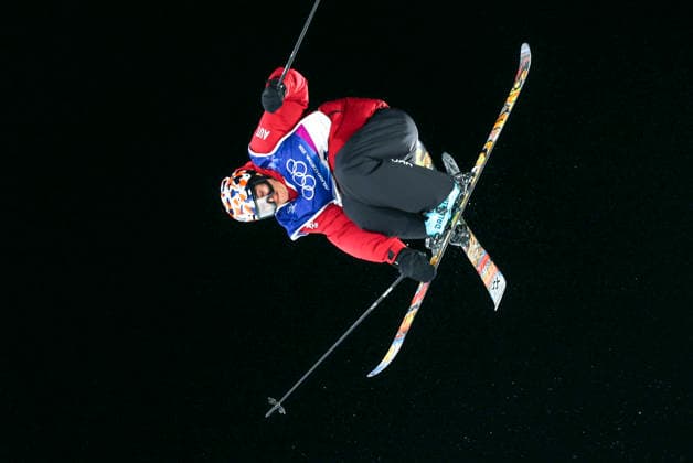 OLYMPICS - Winter Olympic Games, Olympische Spiele, Olympia, OS Milano Cortina 2026 LIVIGNO,ITALY,14.FEB.26 - OLYMPICS, FREE SKI, FREESTYLE SKIING - Winter Olympic Games Milano Cortina 2026, big air, women, qualification. Image shows Lara Wolf (AUT).  GEPAxpictures xHaraldxSteiner