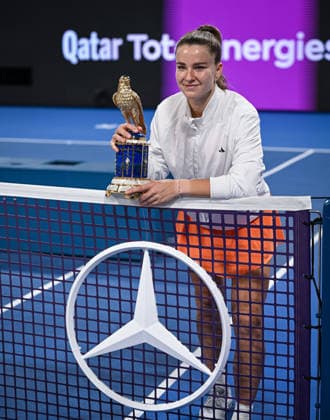 Qatar TotalEnergies Open 2026 Final, winner, Karolina Muchova CZE Karolina Muchova CZE