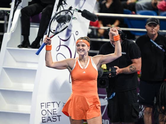 Qatar TotalEnergies Open 2026 Final, winner Karolina Muchova CZE Karolina Muchova CZE