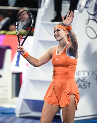 Qatar TotalEnergies Open 2026 Final, winner Karolina Muchova CZE Karolina Muchova CZE