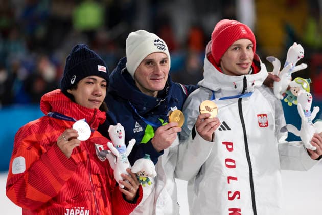 Milano Cortina 2026, ski jumping, men, large hill, Olympic champion Domen Prevc