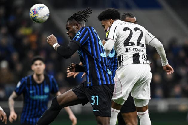 Db Milano 14 02 2026 - campionato di calcio serie A Inter-Juventus foto Daniele Buffa Image nella foto: Weston McKennie-Yann Bisseck 