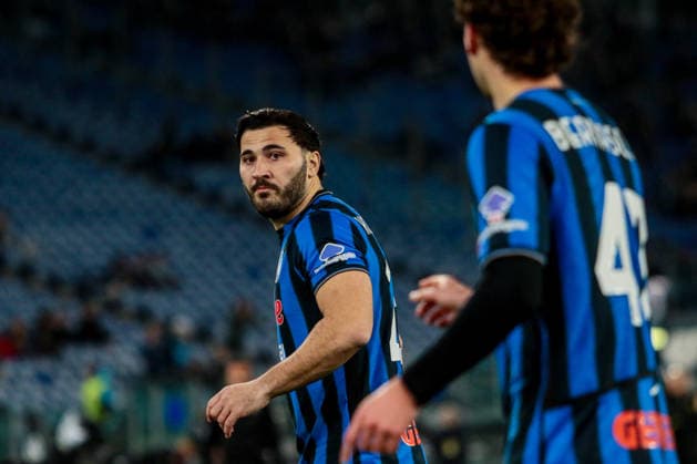 CALCIO - Serie A - SS Lazio vs Atalanta BC Sead Kolasinac of Atalanta during SS Lazio vs Atalanta BC, Italian soccer Serie A match in Rome, Italy, February 14 2026 Rome Italy  Copyright: xIPAxSport ABACAx