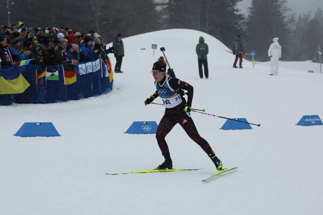 Selina Grotian (GER) competes in the Womens 7.5 km Sprint biathlon event at the Olympic Winter games, Winterspiele,Spiele, Summer games Milano Cortina 2026 at the Südtirol Arena, Antholz-Anterselva, Italy, on February 14, 2026. Selina Grotian (GER) beim 7,5-km-Sprint der Frauen im Biathlon bei den Olympischen Winterspielen Milano Cortina 2026 in der Südtirol Arena, Antholz-Anterselva, Italien, am 14. Februar 2026. *** Selina Grotian GER competes in the Womens 7 5 km Sprint biathlon event at the Olympic Winter Games Milano Cortina 2026 at the Südtirol Arena, Antholz Anterselva, Italy, on February 14, 2026 Selina Grotian GER competes in the Womens 7.5 km Sprint biathlon event at the Olympic Winter Games Milano Cortina 2026 at the Südtirol Arena, Antholz Anterselva, Italy, on February 14, 2026 Copyright: HMBxMedia MarcxNiemeyer