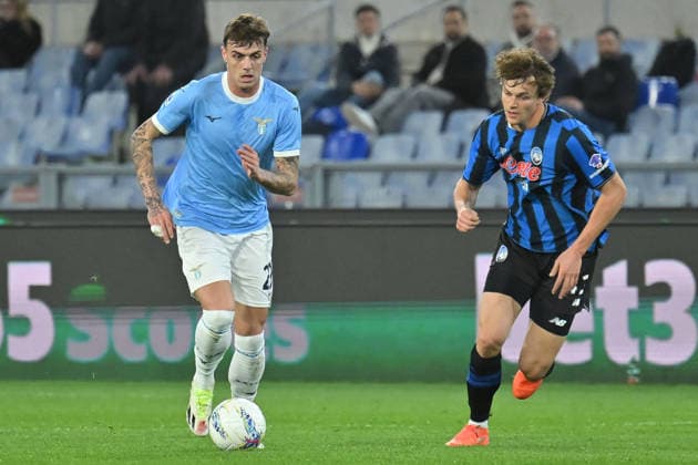 CALCIO - Serie A - SS Lazio vs Atalanta BC Daniel Maldini of SS Lazio,Giorgio Scalvini of Atalanta during the serie A Enilive match between SS Lazio v Atalanta BC at olimpico stadium in Rome, February 14th, 2026 Mattia Vian Rome Italy  Copyright: xIPAxSport ABACAx