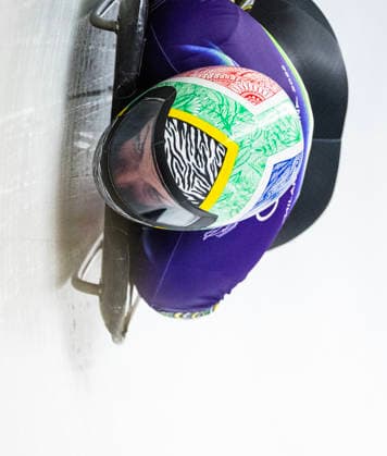 February 14, 2026, Cortina D ampezzo, Lombardy, Italy: Nicole Burger of South Africa competes in the third run of the Women s Skeleton at the Cortina Sliding Centre for the Milano Cortina 2026 Winter Olympics. Olympics 2026 Milano Cortina: Skeleton Women s:  - ZUMAsc5_ 20260214_oly_sc5_006 Copyright: xErichxSchlegelx