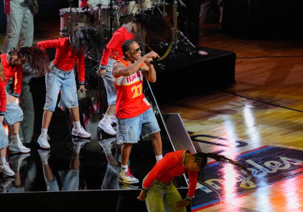 NBA, Basketball Herren, USA All Star 2026 Saturday LOS ANGELES, CA - FEB 14: Rapper and actor Ludacris performs during the NBA All Star 2026 Saturday at Intuit Dome, Inglewood, Los Angeles, California, United States on February 14, 2026. Tayfun Coskun Anadolu Los Angeles United States. Editorial use only. Please get in touch for any other usage.  Copyright: x2026xAnadoluxTayfunxCoskunx