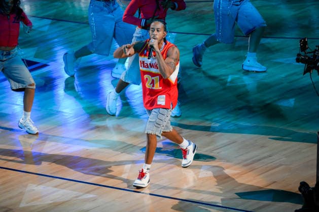 NBA, Basketball Herren, USA All Star 2026 Saturday LOS ANGELES, CA - FEB 14: Rapper and actor Ludacris performs during the NBA All Star 2026 Saturday at Intuit Dome, Inglewood, Los Angeles, California, United States on February 14, 2026. Tayfun Coskun Anadolu Los Angeles United States. Editorial use only. Please get in touch for any other usage.  Copyright: x2026xAnadoluxTayfunxCoskunx
