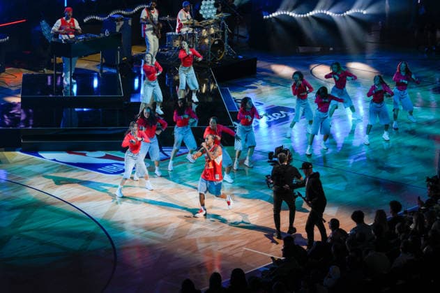 NBA, Basketball Herren, USA All Star 2026 Saturday LOS ANGELES, CA - FEB 14: Rapper and actor Ludacris performs during the NBA All Star 2026 Saturday at Intuit Dome, Inglewood, Los Angeles, California, United States on February 14, 2026. Tayfun Coskun Anadolu Los Angeles United States. Editorial use only. Please get in touch for any other usage.  Copyright: x2026xAnadoluxTayfunxCoskunx