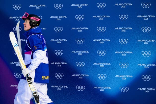 260215 Walter Wallberg of Sweden competes in men™s freestyle skiing dual moguls during day 9 of the 2026 Winter Olympics on February 15, 2026 in Livigno. Photo: Vegard Grott BILDBYRAN kod VG VG0878 bbeng Olympic Games, Olympische Spiele, Olympia, OS olympics winter olympics os ol olympiska spel vinter-os olympiske leker milano cortina 2026 milan cortina 2026 milano cortina 2026 olympic games milano cortina 2026 winter olympic games milano cortina-os milano cortina-ol vinter-ol freeskiing freeski freestyle friski moguls puckelpist kulekjoring dual sverige *** 260215 Walter Wallberg of Sweden competes in men™s freestyle skiing dual moguls during day 9 of the 2026 Winter Olympics on February 15, 2026 in Livigno Photo Vegard Grott BILDBYRAN kod VG VG0878 bbeng olympic games olympics winter olympics os ol olympiska spel vinter os olympiske leker milano cortina 2026 milan cortina 2026 milano cortina 2026 olympic games milano cortina 2026 winter olympic games milano cortina os milano cortina ol vinter ol freeskiing freeski freestyle friski moguls puckelpist kulekjoring dual sverige  Copyright: VEGARDxGRoTT BB260215VG005