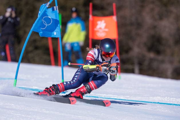 GIOCHI OLIMPICI - Olimpiadi Invernali Milano-Cortina 2026 - Alpine Skiing Women s Giant Slalom M Shiffrin (USA) during the Olympic Winter games, Winterspiele,Spiele, Summer games Milano-Cortina 2026, Alpine Skiing Women s Giant Slalom on February 15, 2026 at Tofane Alpine Skiing Centre in Cortina d Ampezzo, Italy Cortina D Ampezzo Italy  Copyright: xIPAxSport ABACAx