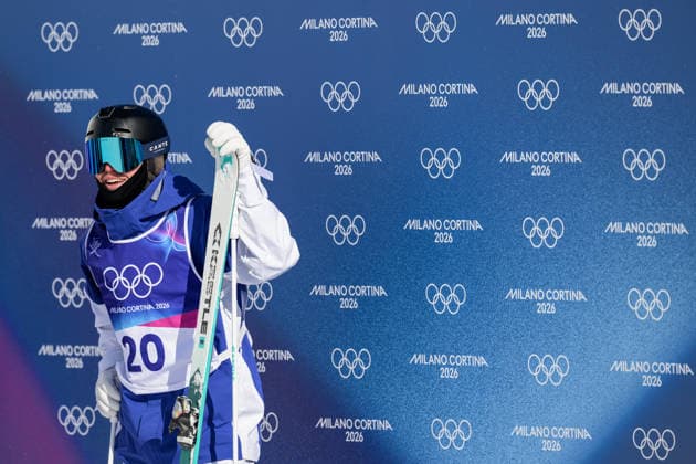 260215 Rasmus Stegfeldt of Sweden competes in men™s freestyle skiing dual moguls during day 9 of the 2026 Winter Olympics on February 15, 2026 in Livigno. Photo: Vegard Grott BILDBYRAN kod VG VG0878 bbeng Olympic Games, Olympische Spiele, Olympia, OS olympics winter olympics os ol olympiska spel vinter-os olympiske leker milano cortina 2026 milan cortina 2026 milano cortina 2026 olympic games milano cortina 2026 winter olympic games milano cortina-os milano cortina-ol vinter-ol freeskiing freeski freestyle friski moguls puckelpist kulekjoring dual jubel sverige *** 260215 Rasmus Stegfeldt of Sweden competes in men™s freestyle skiing dual moguls during day 9 of the 2026 Winter Olympics on February 15, 2026 in Livigno Photo Vegard Grott BILDBYRAN kod VG VG0878 bbeng olympic games olympics winter olympics os ol olympiska spel vinter os olympiske leker milano cortina 2026 milan cortina 2026 milano cortina 2026 olympic games milano cortina 2026 winter olympic games milano cortina os milano cortina ol vinter ol freeskiing freeski freestyle friski moguls puckelpist kulekjoring dual jubel sverige  Copyright: VEGARDxGRoTT BB260215VG008