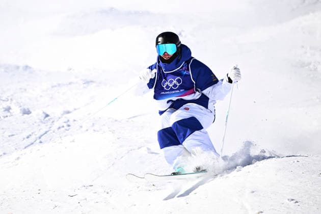 LIVIGNO, ITALIEN 20260215 Sveriges Rasmus Stegfeldt under söndagens 16-delsfinal i parallellpuckel vid OS i Livigno, Italien. *** Bilden ingar i SPORTPAKET. För övriga BETALBILD *** LIVIGNO ITALIEN x10080x *** LIVIGNO, ITALY 20260215 Swedens Rasmus Stegfeldt during Sundays round of 16 in parallel puck at the Olympics in Livigno, Italy Picture in SPORTPAKET For others PAYPICTURE LIVIGNO ITALY x10080x  Copyright: xFredrikxSandberg TTx OS 2026 PARALLELLPUCKEL