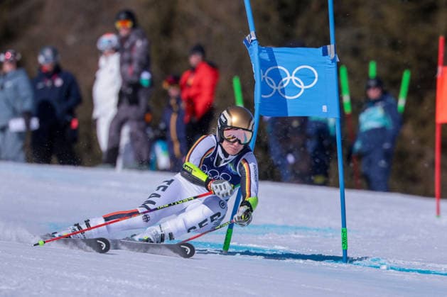 GIOCHI OLIMPICI - Olimpiadi Invernali Milano-Cortina 2026 - Alpine Skiing Women s Giant Slalom L Duerr (GER) during the Olympic Winter games, Winterspiele,Spiele, Summer games Milano-Cortina 2026, Alpine Skiing Women s Giant Slalom on February 15, 2026 at Tofane Alpine Skiing Centre in Cortina d Ampezzo, Italy Cortina D Ampezzo Italy  Copyright: xIPAxSport ABACAx