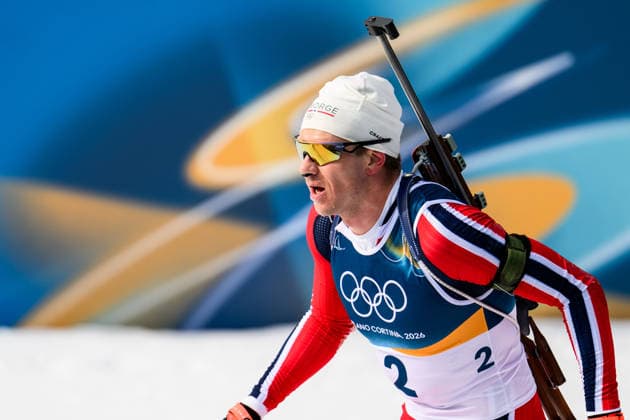 260215 Vetle Sjastad Christiansen of Norway competes in men s biathlon 12,5 km pursuit during day 9 of the 2026 Winter Olympics on February 15, 2026 in Anterselva. Photo: Jon Olav Nesvold BILDBYRAN COP 217 MB1329 skidskytte biathlon skiskyting Olympic Games, Olympische Spiele, Olympia, OS olympics winter olympics os ol olympiska spel vinter-os olympiske leker milano cortina 2026 milan cortina 2026 milano cortina 2026 olympic games milano cortina 2026 winter olympic games milano cortina-os milano cortina-ol vinter-ol 9 bbeng pursuit jaktstart *** 260215 Vetle Sjastad Christiansen of Norway competes in men s biathlon 12,5 km pursuit during day 9 of the 2026 Winter Olympics on February 15, 2026 in Anterselva Photo Jon Olav Nesvold BILDBYRAN COP 217 MB1329 biathlon biathlon olympic games olympics winter olympics os ol olympiska spel vinter os olympiske leker milano cortina 2026 milan cortina 2026 milano cortina 2026 olympic games milano cortina 2026 winter olympic games milano cortina os milano cortina ol vinter ol 9 bbeng pursuit jaktstart  Copyright: JONxOLAVxNESVOLD BB260215JE030