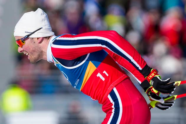 Winter Olympics in Milan Cortina 2026 Val di Fiemme, Italy 20260215. Emil Iversen from Norway during the men s cross-country skiing 4 x 7.5 km relay at Tesero CC-Stadium during the Winter Olympics in Milano Cortina 2026. Photo: Lise Aserud NTB Val di Fiemme Italy EDITORIAL USE ONLY. RESTRICTED USE FOR BETTING COMPANIES Ref:_SPOH_zSHvvYnAU.jpg *** Winter Olympics in Milan Cortina 2026 Val di Fiemme, Italy 20260215 Emil Iversen from Norway during the men s cross country skiing 4 x 7 5 km relay at Tesero CC Stadium during the Winter Olympics in Milano Cortina 2026 Photo Lise Aserud NTB Val di Fiemme Italy EDITORIAL USE ONLY RESTRICTED USE FOR BETTING COMPANIES  Copyright: xLisexAserudx xNTBx