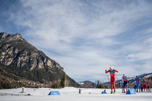 260215 Emil Iversen of Norway competes in the men s 4 x 7.5km relay cross-country skiing race during day 9 of the 2026 Winter Olympics on February 15, 2026 in Val di Fiemme. Photo: Maxim Thore BILDBYRAN kod MT MT0983 skidor cross-country skiing langrenn Olympic Games, Olympische Spiele, Olympia, OS olympics winter olympics os ol olympiska spel vinter-os olympiske leker milano cortina 2026 milan cortina 2026 milano cortina 2026 olympic games milano cortina 2026 winter olympic games milano cortina-os milano cortina-ol vinter-ol 9 bbeng herr stafett norge *** 260215 Emil Iversen of Norway competes in the men s 4 x 7 5km relay cross country skiing race during day 9 of the 2026 Winter Olympics on February 15, 2026 in Val di Fiemme Photo Maxim Thore BILDBYRAN kod MT MT0983 skidor cross country skiing langrenn olympic games olympics winter olympics os ol olympiska spel vinter os olympiske leker milano cortina 2026 milan cortina 2026 milano cortina 2026 olympic games milano cortina 2026 winter olympic games milano cortina os milano cortina ol vinter ol 9 bbeng herr relay norge  Copyright: MAXIMxTHORE BB260215MT011