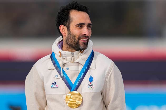 Winter Olympics in Milan Cortina 2026 Anterselva, Italy 20260215. Martin Fourcade of France receives the gold medal during a special ceremony for the redistribution of Olympic medals during the Milan Cortina 2026 Winter Olympics. Photo: Heiko Junge NTB Anterselva Italy EDITORIAL USE ONLY. RESTRICTED USE FOR BETTING COMPANIES Ref:_SPOyyRcYtoM9e8.jpg *** Winter Olympics in Milan Cortina 2026 Anterselva, Italy 20260215 Martin Fourcade of France receives the gold medal during a special ceremony for the redistribution of Olympic medals during the Milan Cortina 2026 Winter Olympics Photo Heiko Junge NTB Anterselva Italy EDITORIAL USE ONLY RESTRICTED USE FOR BETTING COMPANIES  Copyright: xHeikoxJungex xNTBx