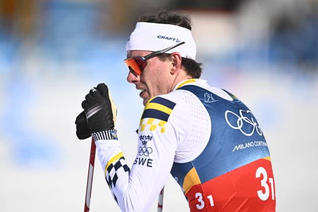 VAL DI FIEMME, ITALY 20260215 Sweden s Johan Häggström on the first leg of the men s 4 x 7.5 km relay during the Winter Olympics at the Tesero cross-country skiing stadium in Val di Fiemme, Italy. *** The image is included in the SPORTS PACKAGE. For others PAYMENT IMAGE *** VAL DI FIEMME ITALIEN x10430x *** VAL DI FIEMME, ITALY 20260215 Sweden s Johan Häggström on the first leg of the men s 4 x 7 5 km relay during the Winter Olympics at the Tesero cross country skiing stadium in Val di Fiemme, Italy The image is included in the SPORTS PACKAGE For others PAYMENT IMAGE VAL DI FIEMME ITALY x10430x  Copyright: xChristinexOlsson TTx OS 2026 SKIDOR STAFETT HERR
