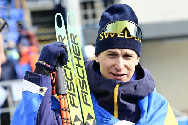 ANTERSELVA, ITALY 20260215 Martin Ponsiluoma at the start of the men s 12.5 km pursuit start in biathlon in Anterselva during the Winter Olympics in Milan Cortina, Italy. *** The image is included in the SPORTS PACKAGE. For others PAID IMAGE ** ANTERSELVA ITALY x10030x *** ANTERSELVA, ITALY 20260215 Martin Ponsiluoma at the start of the men s 12 5 km pursuit start in biathlon in Anterselva during the Winter Olympics in Milan Cortina, Italy The image is included in the SPORTS PACKAGE For others PAID IMAGE ANTERSELVA ITALY x10030x  Copyright: xJonasxEkströmer TTx 2026 OLYMPICS BIENBALL SHOOT MEN S PURSUE START