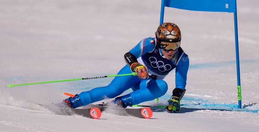 February 15, 2026, Cortina D ampezzo, Belluno, Italy: Italian Federica BRIGNONE in action at the WomenÃ¢â‚¬â ¢s Giant Slalom Run 1 at this Milano Cortina 2026 Olympics. Cortina D ampezzo Italy - ZUMAa35_ 20260215_oly_a35_011 Copyright: xDanielxA.xAndersonx