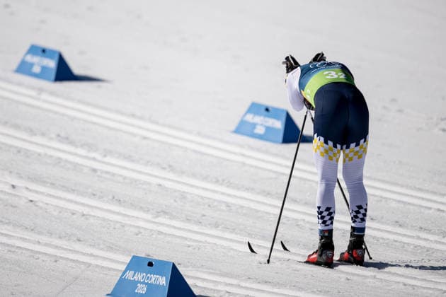 260215 Calle Halfvarsson of Sweden looks dejected after competing in the men s 4 x 7.5km relay cross-country skiing race during day 9 of the 2026 Winter Olympics on February 15, 2026 in Val di Fiemme. Photo: Maxim Thore BILDBYRAN kod MT MT0983 skidor cross-country skiing langrenn Olympic Games, Olympische Spiele, Olympia, OS olympics winter olympics os ol olympiska spel vinter-os olympiske leker milano cortina 2026 milan cortina 2026 milano cortina 2026 olympic games milano cortina 2026 winter olympic games milano cortina-os milano cortina-ol vinter-ol 9 bbeng herr stafett sverige depp *** 260215 Calle Halfvarsson of Sweden looks dejected after competing in the men s 4 x 7 5km relay cross country skiing race during day 9 of the 2026 Winter Olympics on February 15, 2026 in Val di Fiemme Photo Maxim Thore BILDBYRAN kod MT MT0983 skidor cross country skiing langrenn olympic games olympics winter olympics os ol olympiska spel vinter os olympiske leker milano cortina 2026 milan cortina 2026 milano cortina 2026 olympic games milano cortina 2026 winter olympic games milano cortina os milano cortina ol vinter ol 9 bbeng herr stafett sverige depp  Copyright: MAXIMxTHORE BB260215MT029