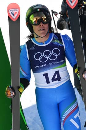 CORTINA, MICO 2026 OLYMPICS, WOMEN S GIANT SLALOM, FIRST RUN, PICTURED: FEDERICA BRIGNONE  Copyright: xFrancescaxViecelix xipa-agency.netx xFrancescaxViecelix IPA_Agency_IPA71544661