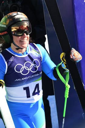 CORTINA, MICO 2026 OLYMPICS, WOMEN S GIANT SLALOM, FIRST RUN, PICTURED: FEDERICA BRIGNONE  Copyright: xFrancescaxViecelix xipa-agency.netx xFrancescaxViecelix IPA_Agency_IPA71544666